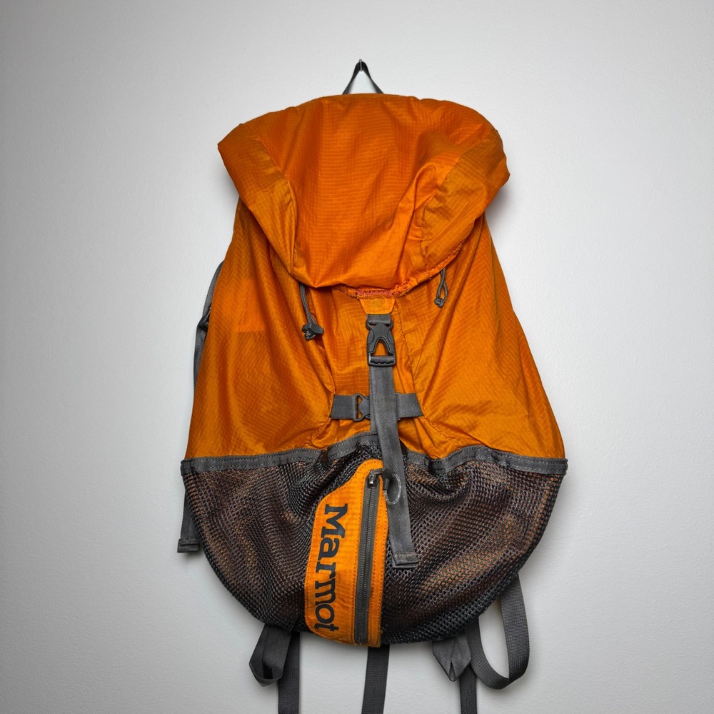 Marmot Kompressor 20L Backpack Daypack Orange Hiking Outdoors Gorpcore